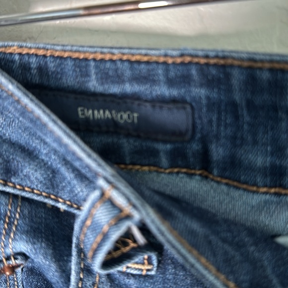 Lucky brand jeans Emma boot cut, medium blue jeans size 16 W - Picture 6 of 7